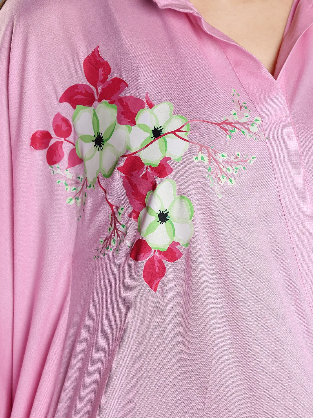 BabyPink Kaftan Top - Sakura