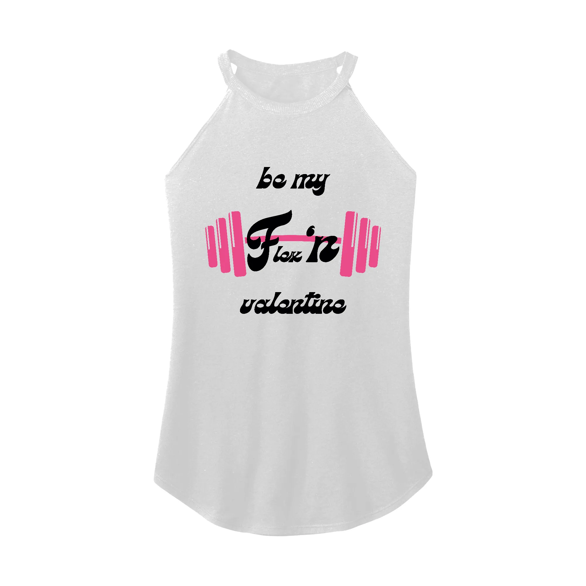 Be My Flexn Valentine Rocker Tank