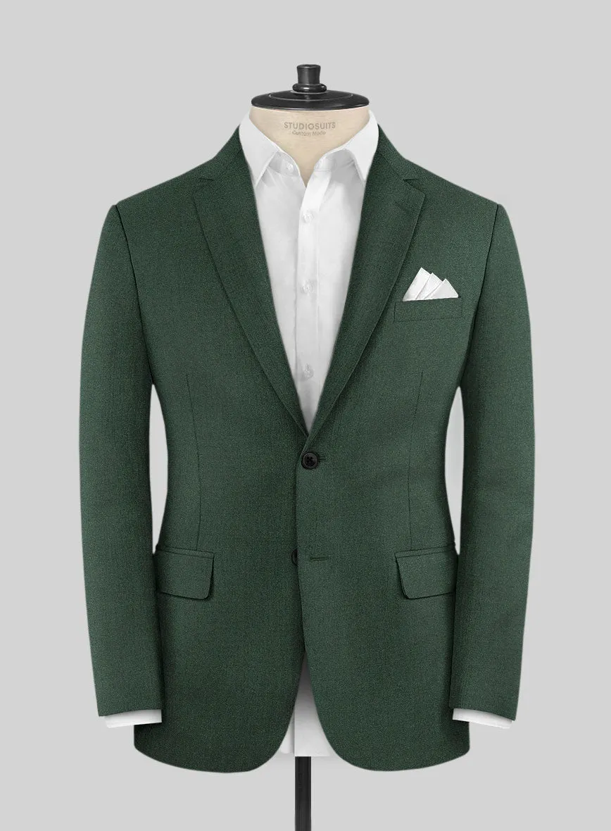 Caccioppoli Sun Dream Green Wool Silk Jacket