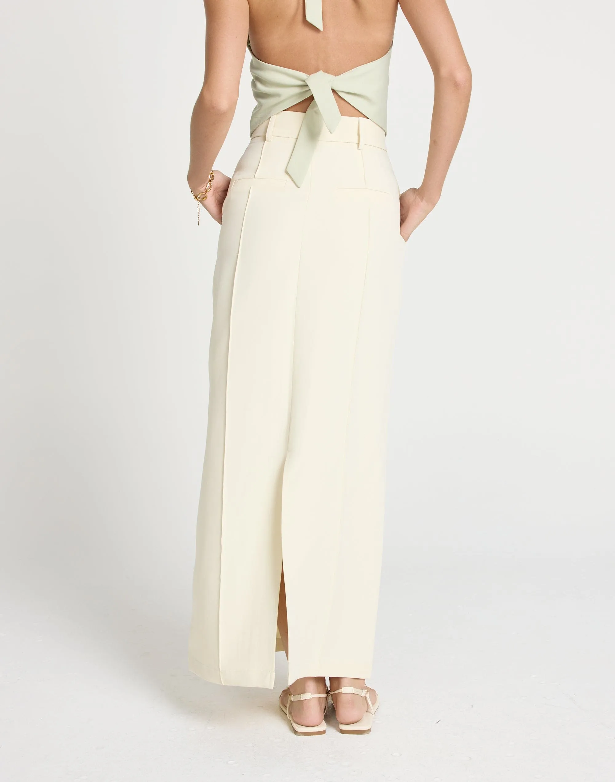 Colden Maxi Skirt (Cream)