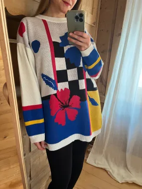 Colorful Vtg Jumper