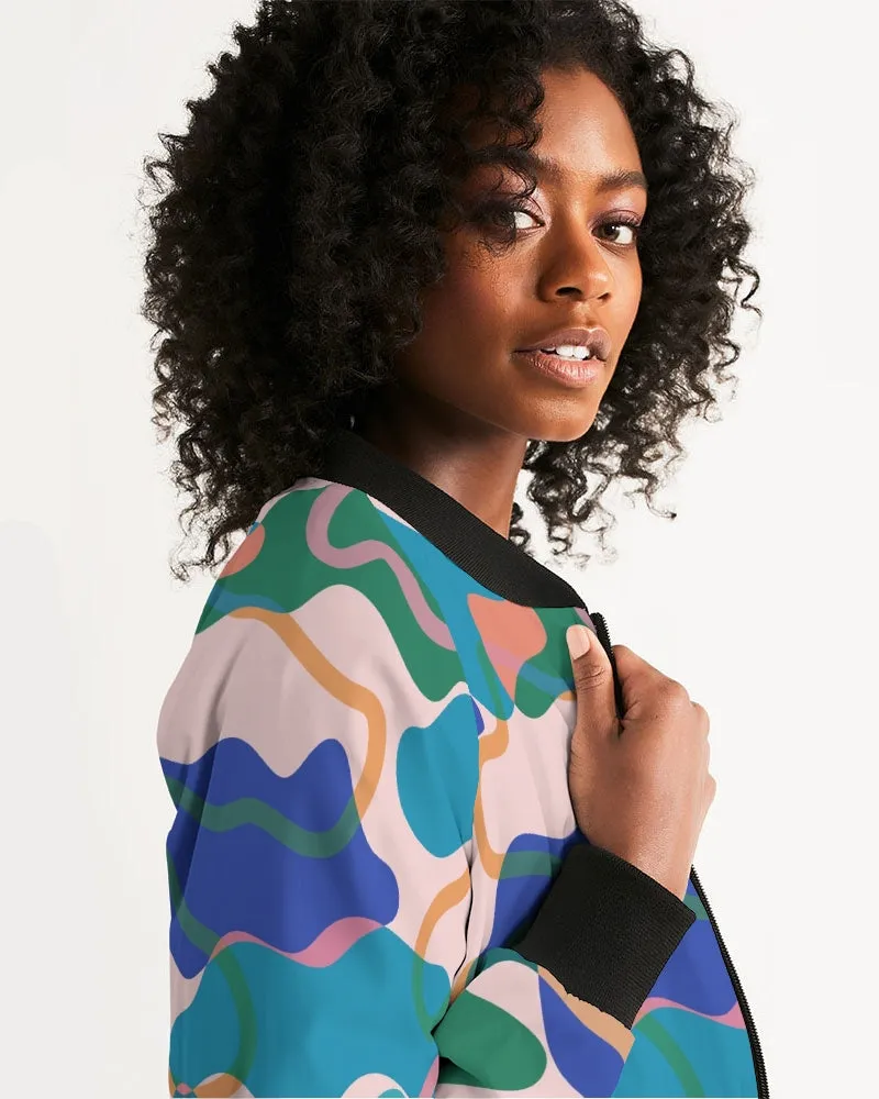 Cotton Candy Women's Bomber Jacket