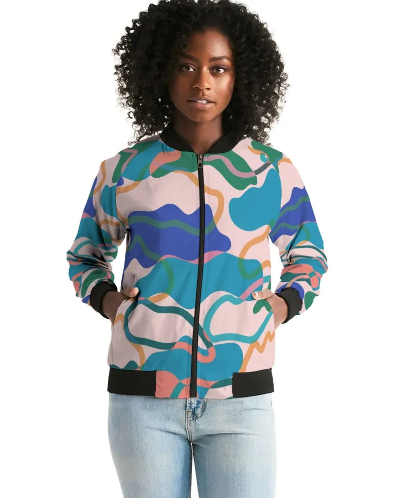 Cotton Candy Women's Bomber Jacket