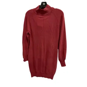 Dress Sweater By Clothes Mentor In Red, Size: L