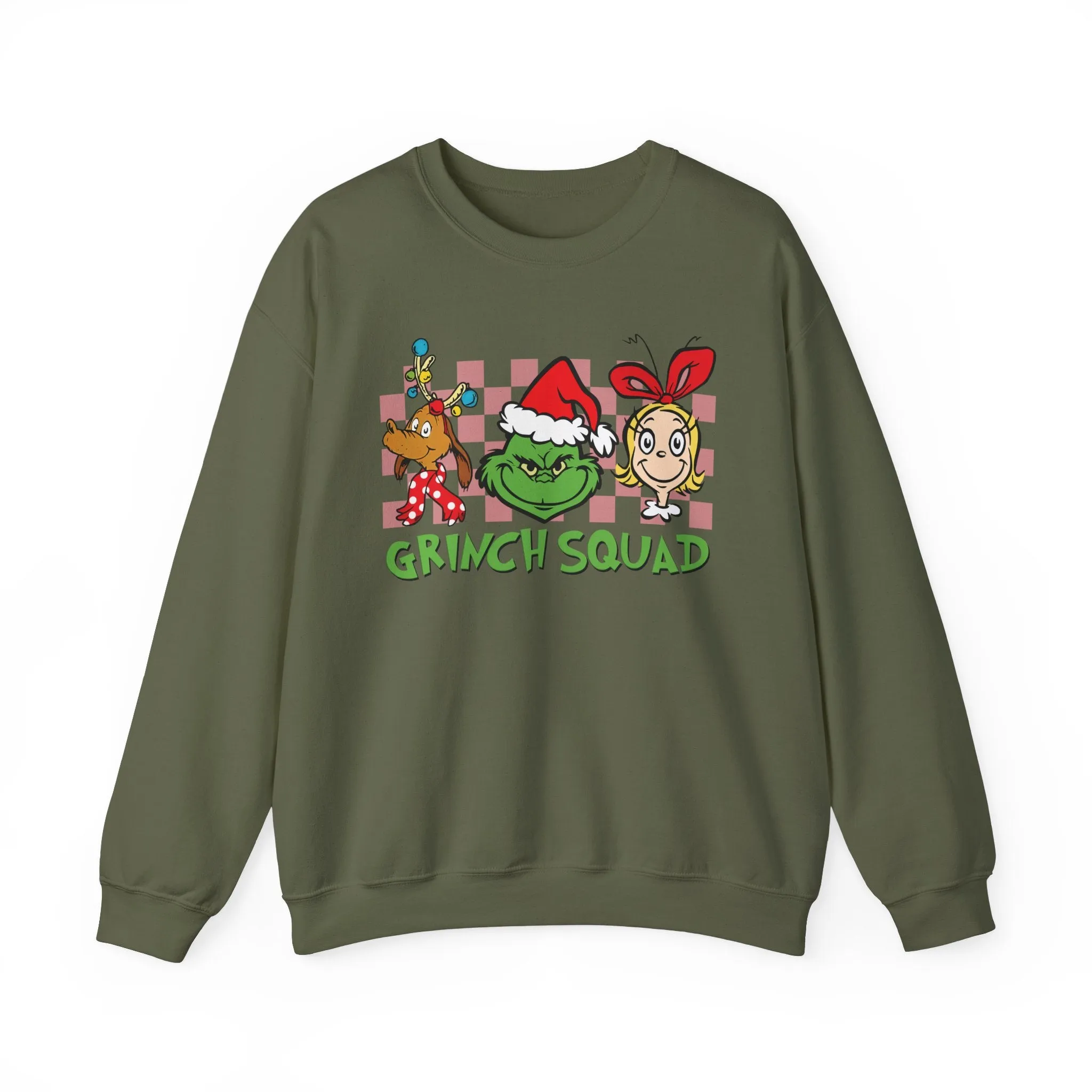 Grinch Squad Crewneck Sweatshirt