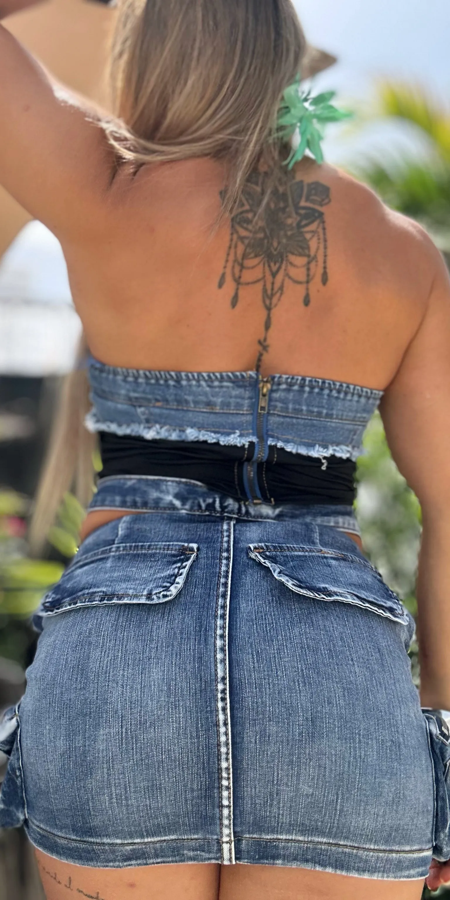 In my Mind Denim Top
