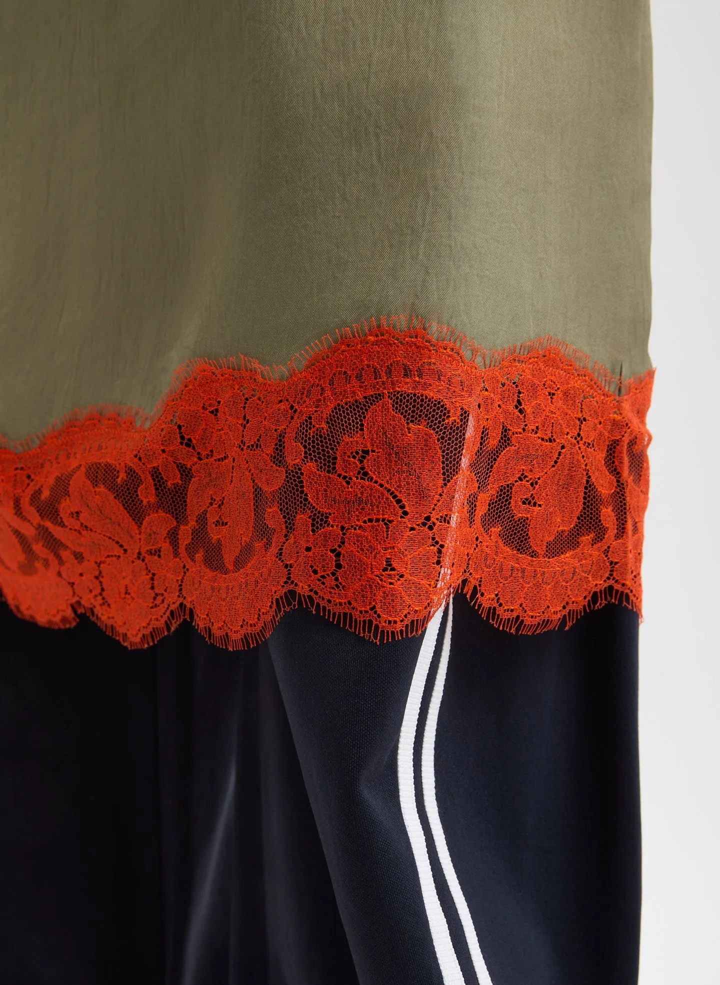 Lace Applique Slip Dress