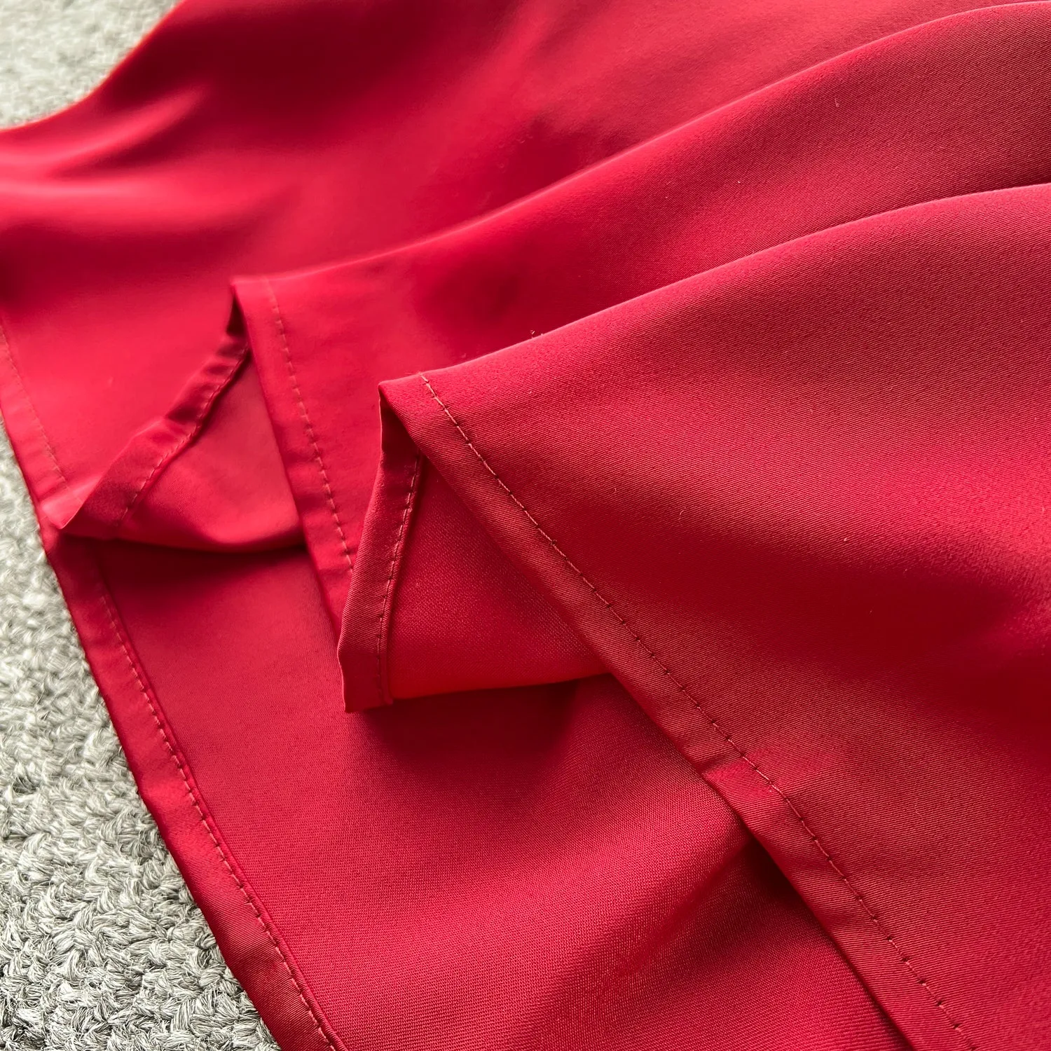 Lace-up Patchwork Floral Slip Dress