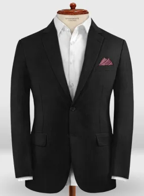 Lanificio Zegna Traveller Black Wool Jacket