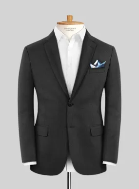 Lanificio Zegna Trofeo Dark Charcoal Wool Jacket
