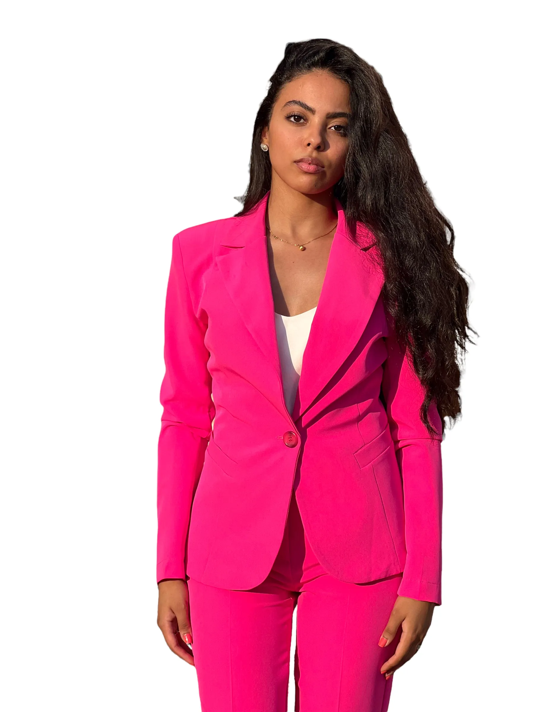 Maryley fuchsia blazer