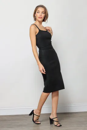 MEGAN TIE DETAIL SWEATER DRESS
