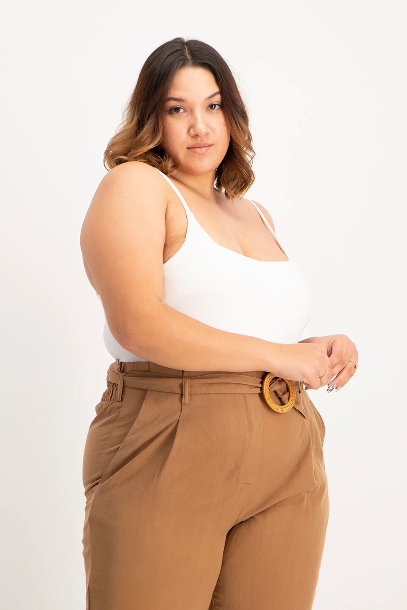 Mindy Strappy Bodysuit - White