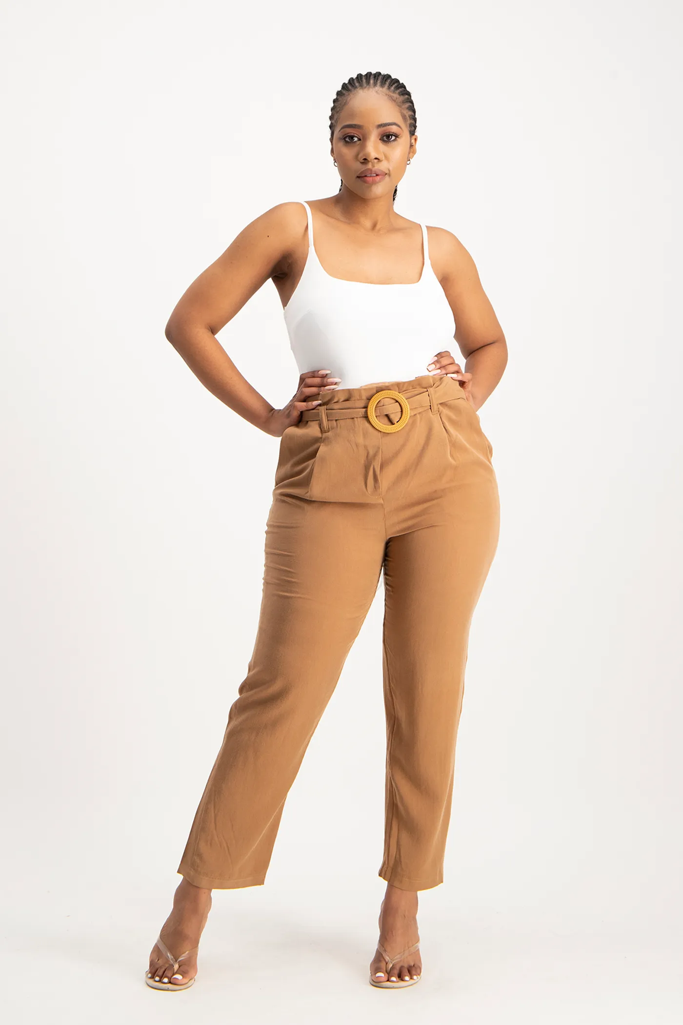 Mindy Strappy Bodysuit - White