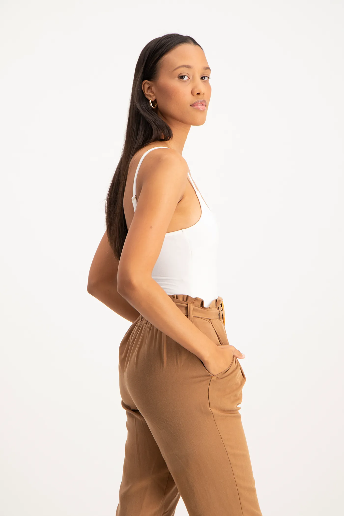 Mindy Strappy Bodysuit - White
