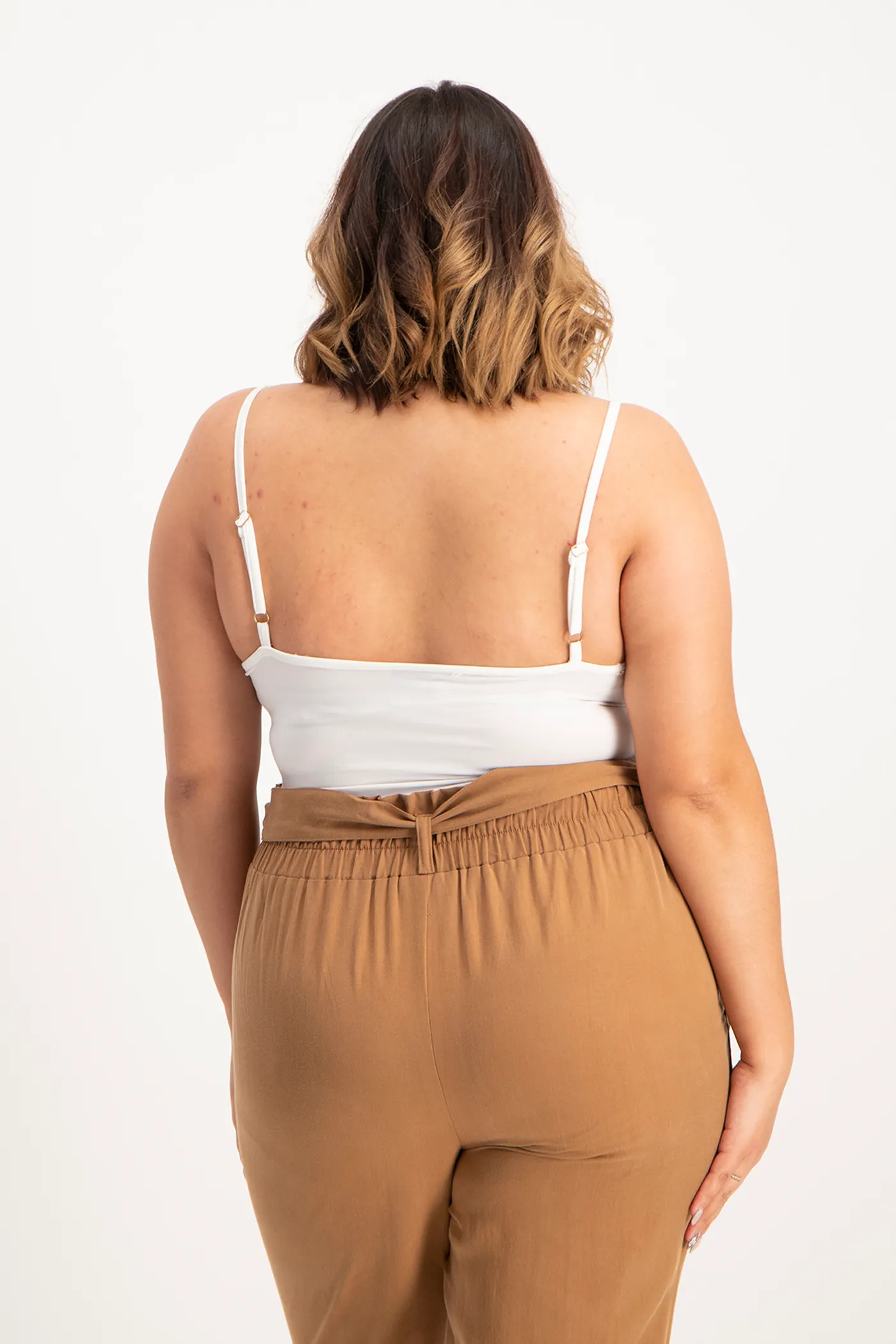 Mindy Strappy Bodysuit - White