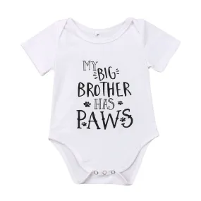 Paws Baby Bodysuit