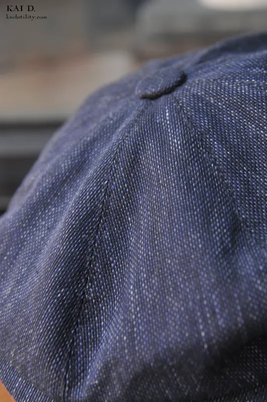 Peaky Hat -  Novel slub linen - M, L