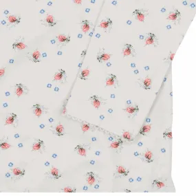 Pure Cotton Floral Baby Bodysuit || Petite Garden Whispers
