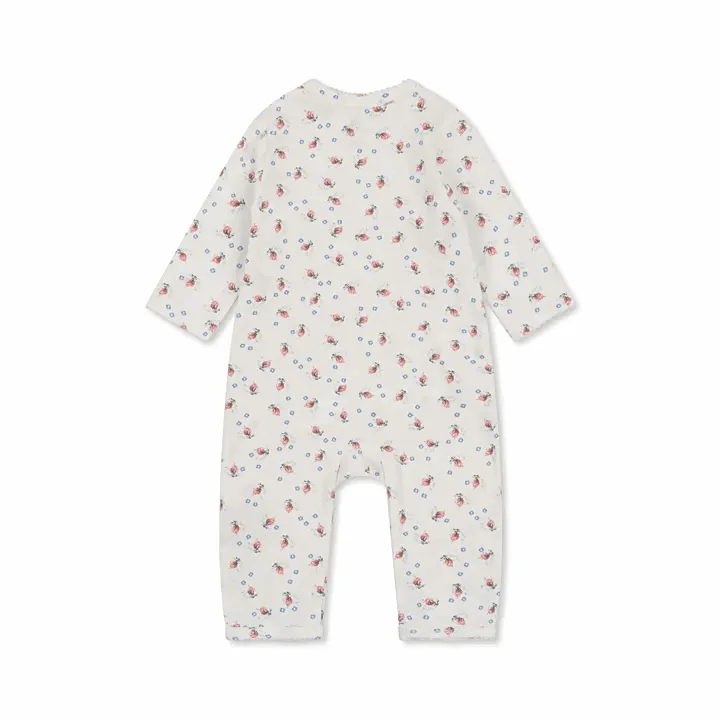 Pure Cotton Floral Baby Bodysuit || Petite Garden Whispers