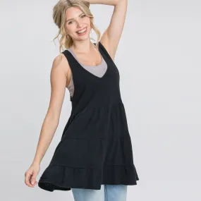 Racer Back Tiered Top