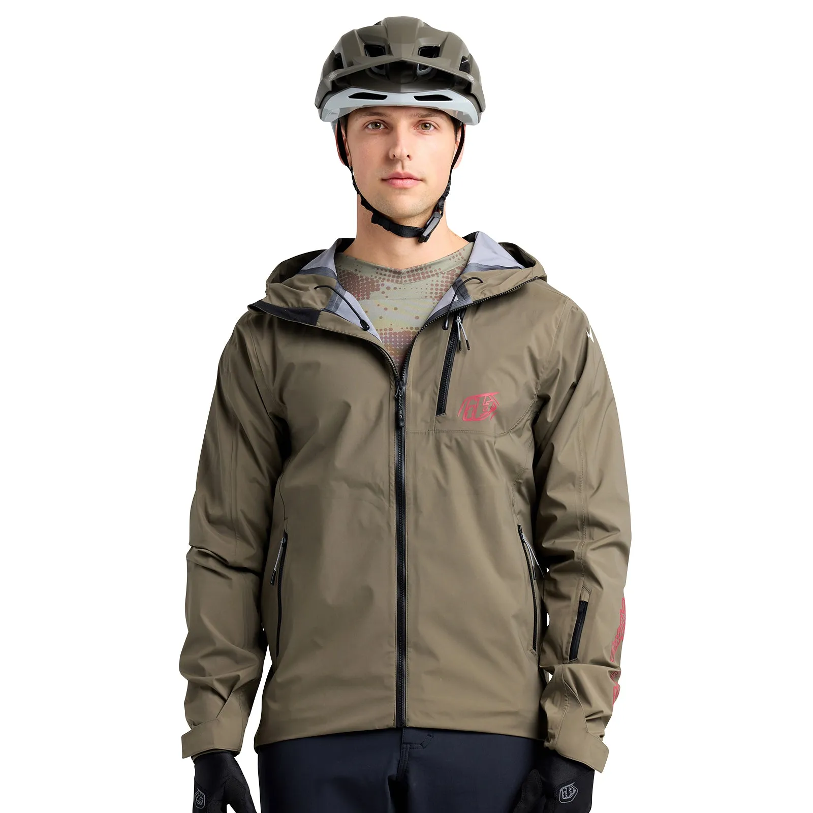 Resist Jacket Mono Dark Pine
