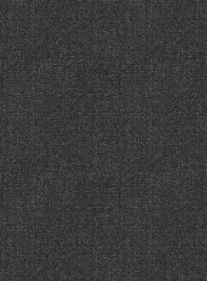 Scabal Dark Charcoal Wool Jacket