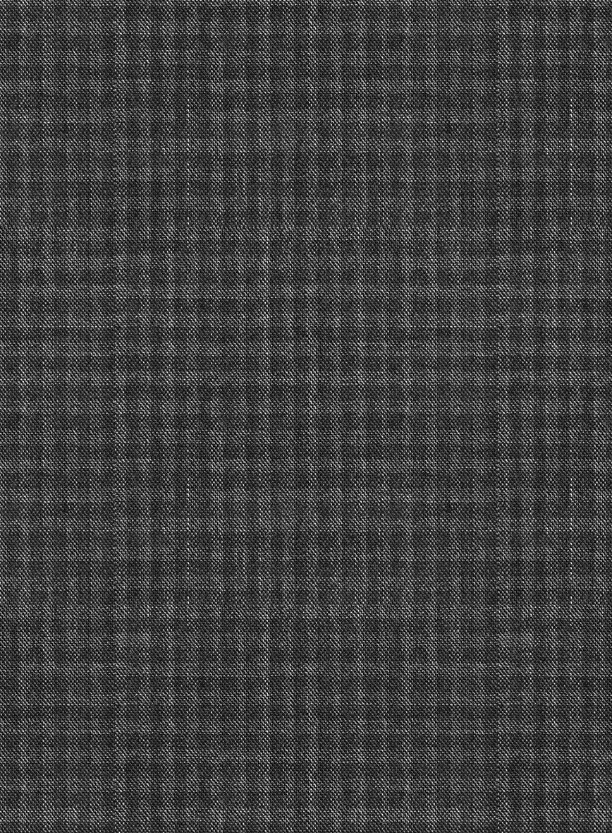 Scabal Guroa Black Wool Jacket