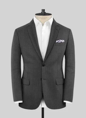 Scabal Guroa Black Wool Jacket