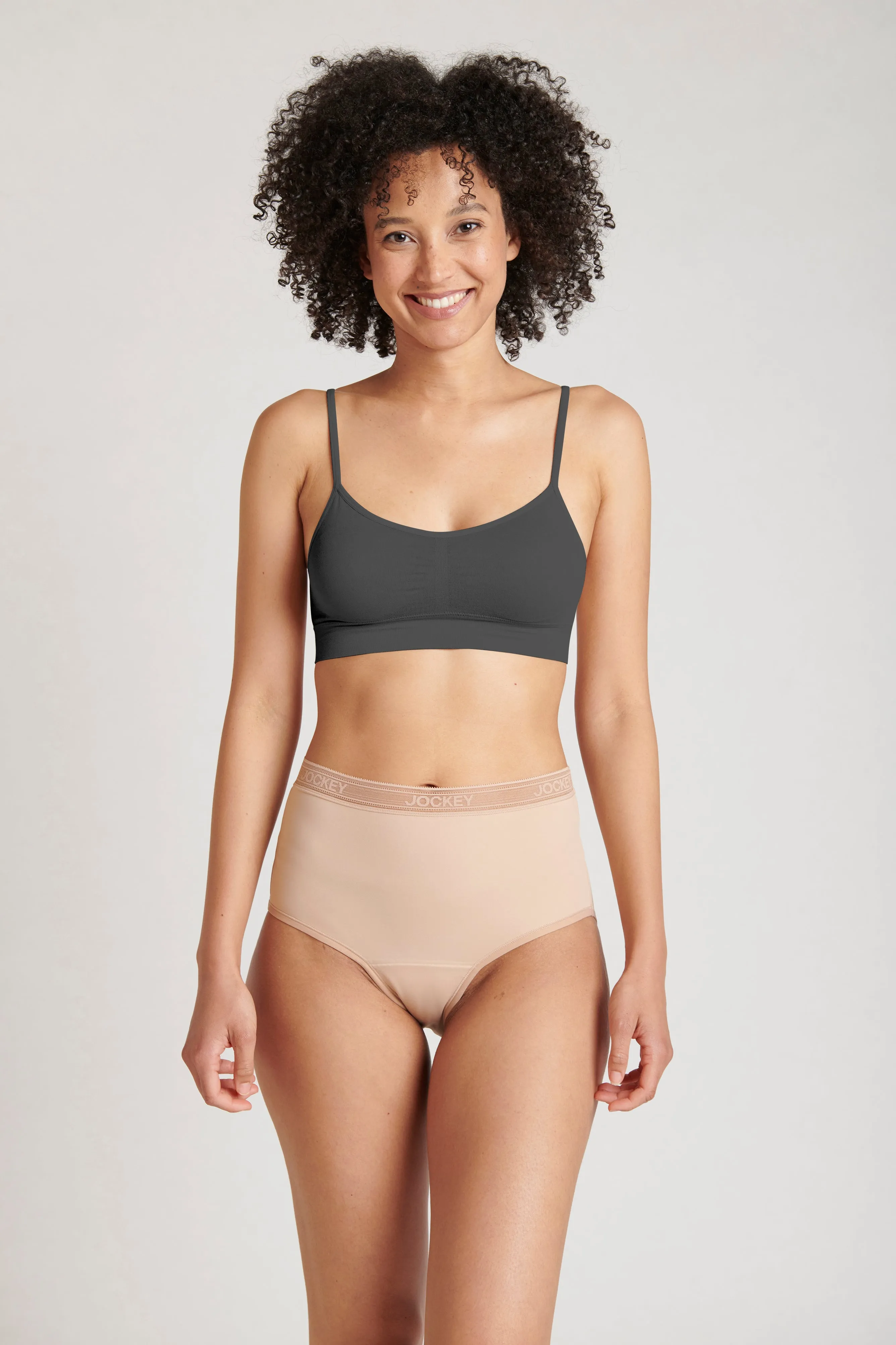Seamfree Nylon Spandex Crop Top Bralette