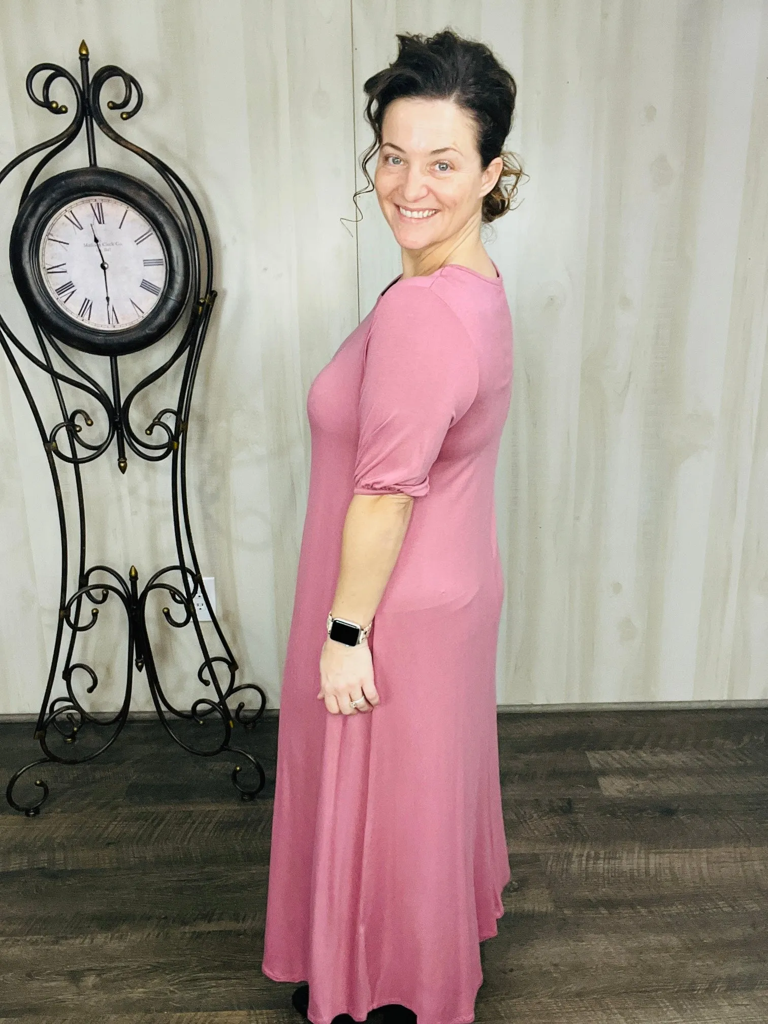 So Comfy Plum Maxi Dress