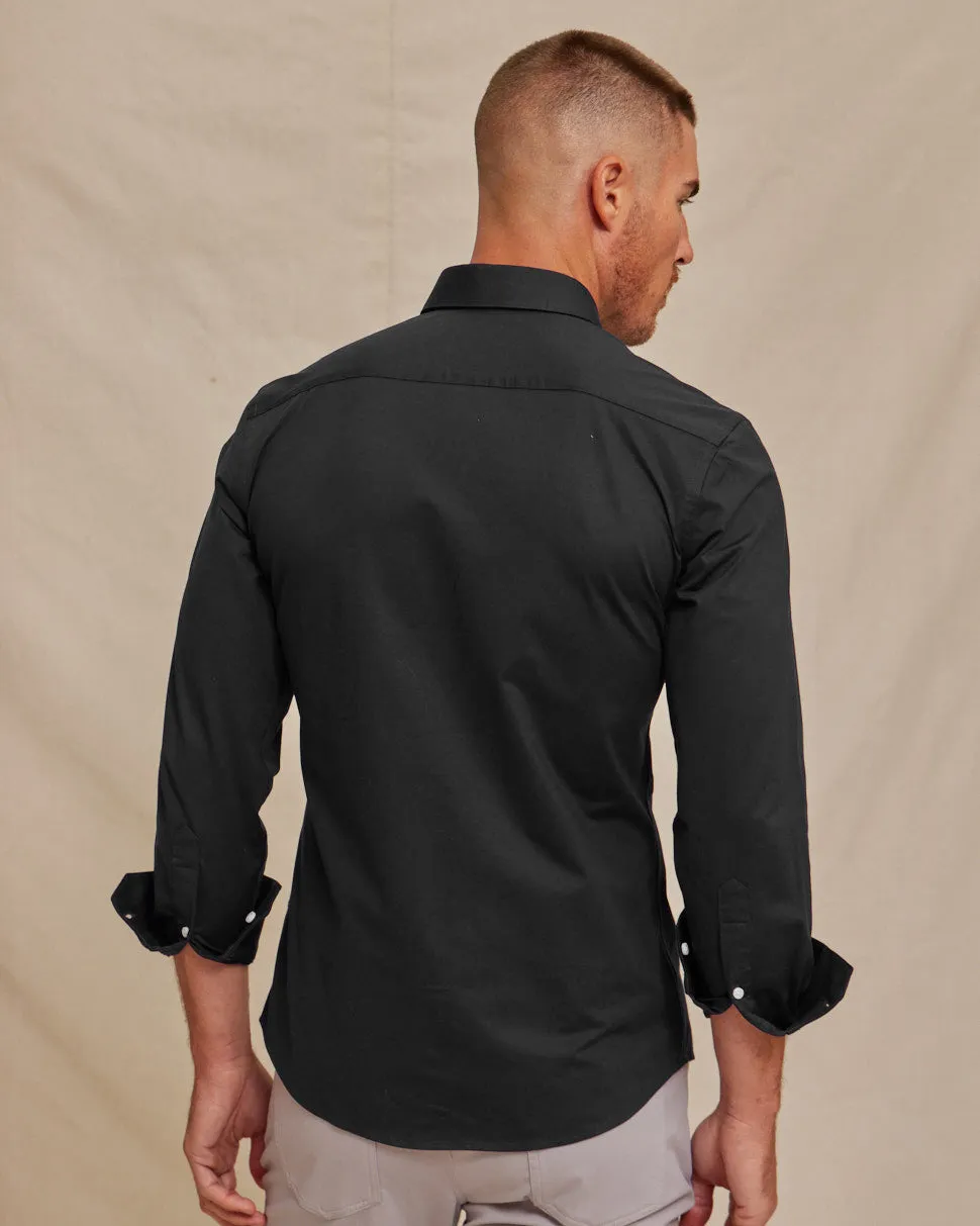 The Voyager - Performante Dress Shirt - Black
