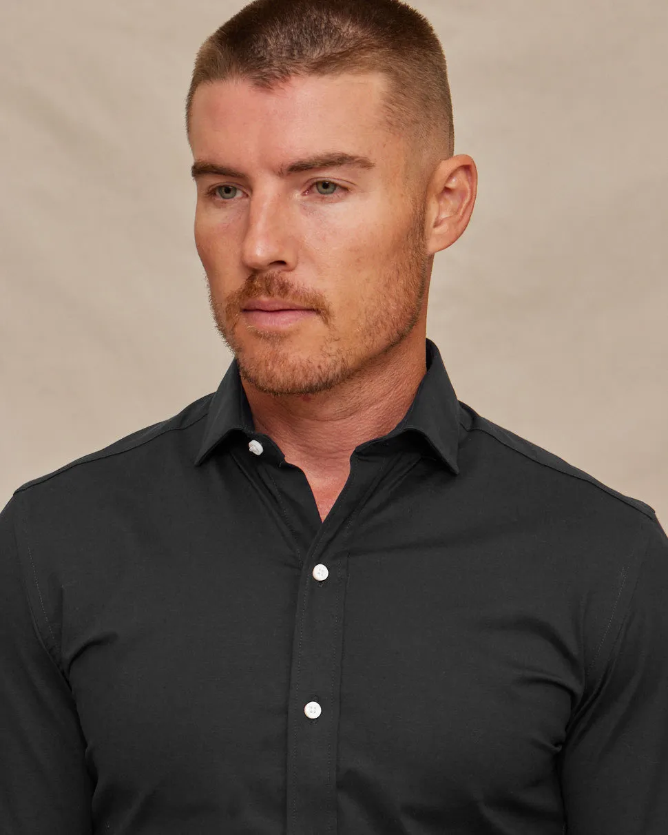 The Voyager - Performante Dress Shirt - Black
