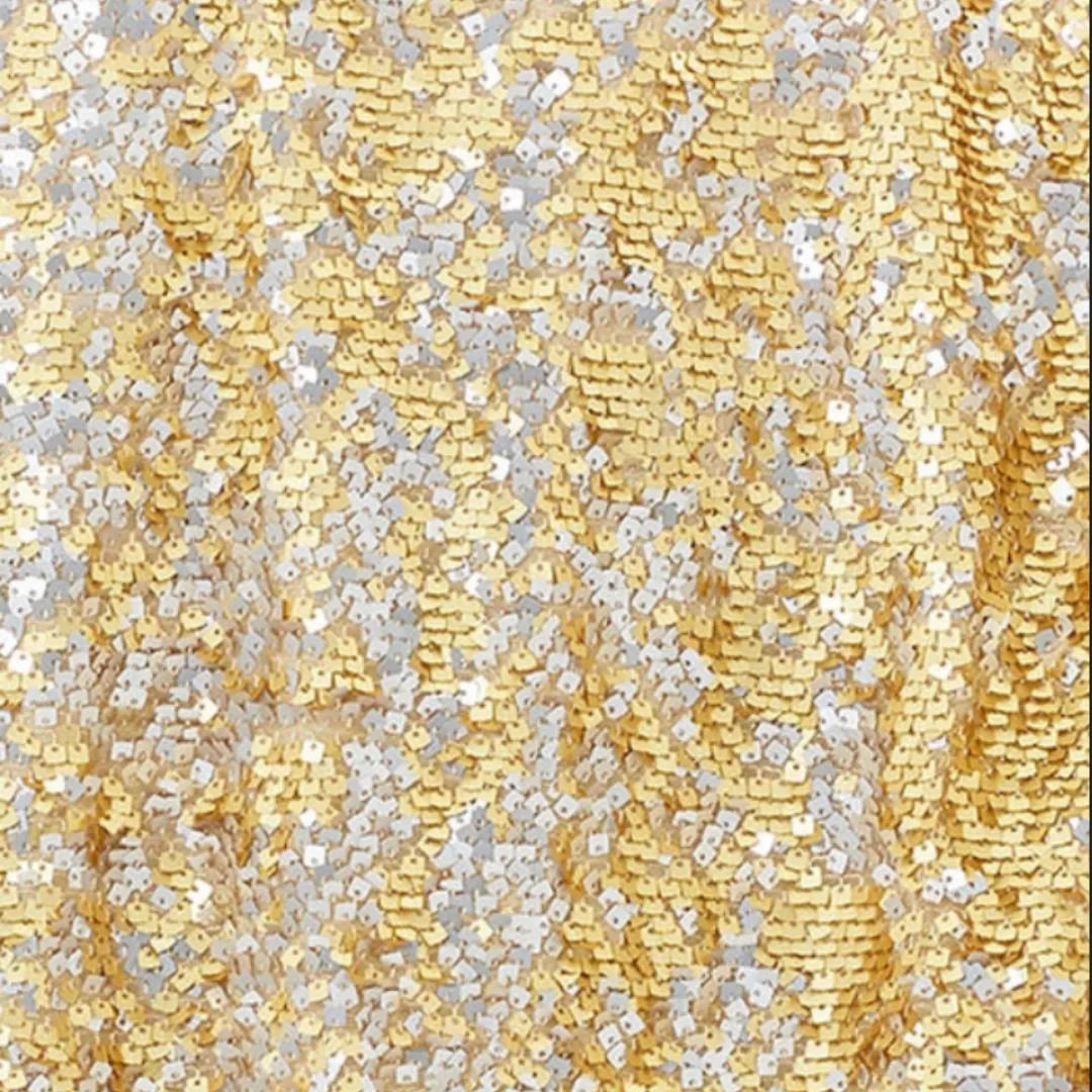 Two Tone Sequin Bomber Jacket