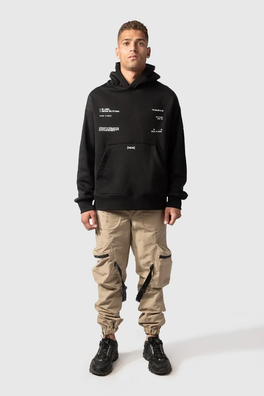 Typography Hoodie by Ta Gueule