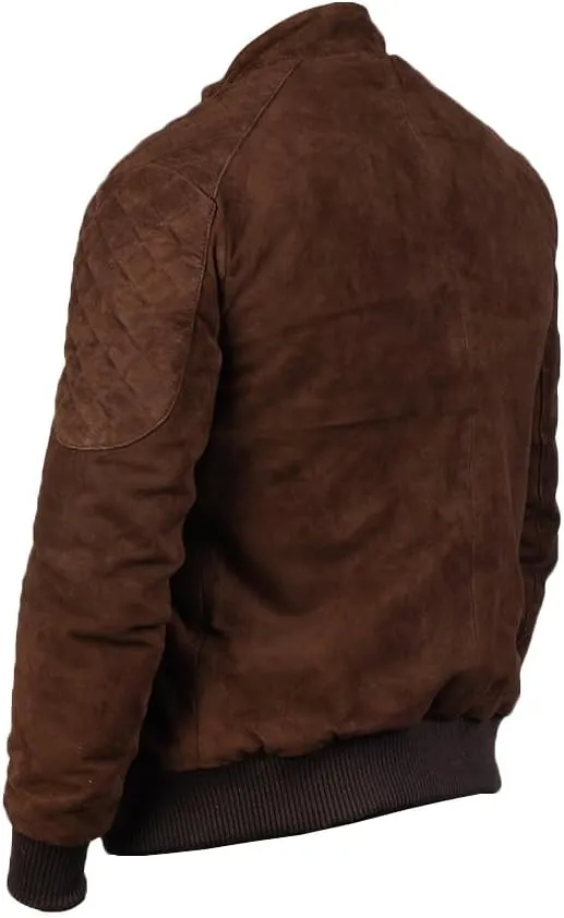 Werion Mocha Suede Leather Jacket