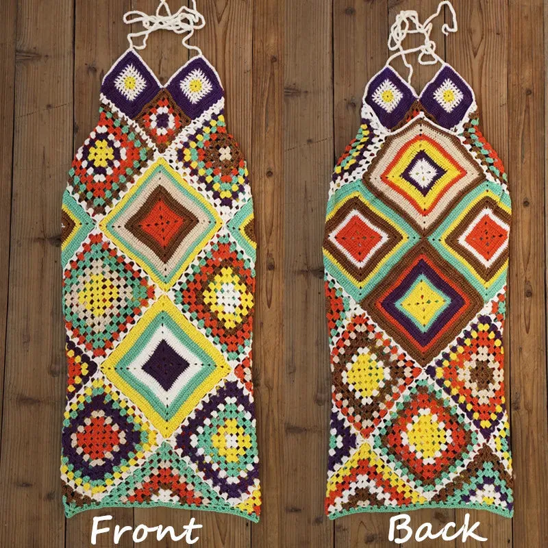 Woven Wildflower Maxi Dress